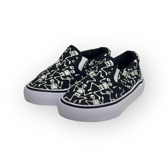 new Tommy Bahama ☠︎︎ Skeleton Print Slip On Sneakers ☠︎︎ Glow in the Dark ☠︎︎ 5 - Picture 7 of 16